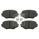FEBI BILSTEIN 16497 Bremsbelagsatz für MAZDA