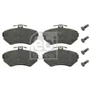 FEBI BILSTEIN 16336 Bremsbelagsatz für AUDI, VW