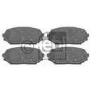 FEBI BILSTEIN 16496 Bremsbelagsatz für MAZDA