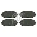 FEBI BILSTEIN 16496 Bremsbelagsatz für MAZDA