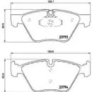 Textar Bremsbeläge vorn + Warnkontakt BMW 5er E60 Touring E61