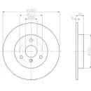 TEXTAR 92097603 Bremsscheiben 2 Stück SMART