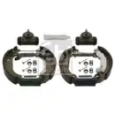 FEBI BILSTEIN 38742 Bremsbackensatz für FIAT, LANCIA