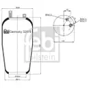 FEBI BILSTEIN 32819 Luftfederbalg