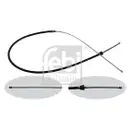 FEBI BILSTEIN 36348 Handbremsseil für VW, SKODA, SEAT