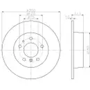 TEXTAR 92042303 Bremsscheiben 2 Stück BMW