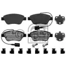 Febi Bremsscheiben Bremsbeläge Vorne Hinten für Fiat Punto 199x Punto Evo 199x