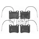 FEBI BILSTEIN 16243 Bremsbelagsatz für PEUGEOT, CITROËN