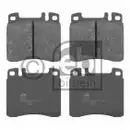 FEBI BILSTEIN 16249 Bremsbelagsatz für MERCEDES-BENZ