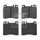 FEBI BILSTEIN 16249 Bremsbelagsatz für MERCEDES-BENZ