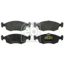 FEBI BILSTEIN 16371 Bremsbelagsatz für FIAT