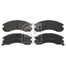 FEBI BILSTEIN 16776 Bremsbelagsatz für MITSUBISHI, PEUGEOT, CITROËN