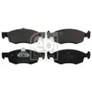 FEBI BILSTEIN 16750 Bremsbelagsatz