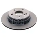 FEBI BILSTEIN 04629 Bremsscheiben 2 Stück hinten für MERCEDES-BENZ
