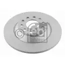 Febi Bilstein Bremsenset Bremsscheiben 302 mm voll Bremsbeläge hinten A6 4F