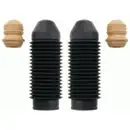 2x SACHS Stoßdämpfer Vorderachse Gasdruck + Domlager + Staubschutz VW Audi Seat