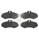 FEBI BILSTEIN 16094 Bremsbelagsatz für MERCEDES-BENZ