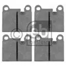 FEBI BILSTEIN 16515 Bremsbelagsatz für PORSCHE