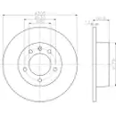 TEXTAR 92111203 Bremsscheiben 2 Stück RENAULT