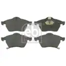 FEBI BILSTEIN 16513 Bremsbelagsatz für OPEL, SAAB