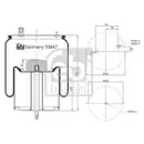 FEBI BILSTEIN 39847 Luftfederbalg