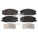 FEBI BILSTEIN 16682 Bremsbelagsatz für HYUNDAI, SSANGYONG