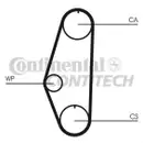 CONTINENTAL CTAM CT629WP1 Zahnriemen Kit + Wasserpumpe