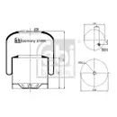 FEBI BILSTEIN 37899 Luftfederbalg für MERCEDES-BENZ