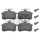 Febi Bilstein Bremsenset Bremsscheiben 245 mm voll Bremsbeläge hinten Audi 80 B4