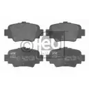 Febi Bremsscheiben Bremsbeläge Hinten für Nissan Micra 2 K11 Micra 3 K12