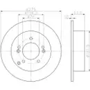 TEXTAR 92185803 Bremsscheiben 2 Stück hinten KIA