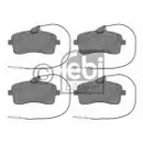 FEBI BILSTEIN 16547 Bremsbelagsatz für PEUGEOT