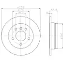 Textar Bremsenset Bremsscheiben Ø258 voll Beläge hinten Mercedes A-Klasse Vaneo