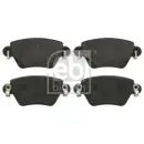 Febi Bilstein Bremsenset Scheiben 280 mm voll Bremsbeläge hinten Mondeo III
