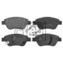 FEBI BILSTEIN 16627 Bremsbelagsatz für OPEL, FIAT