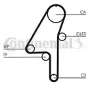CONTINENTAL CTAM CT1010WP1 Zahnriemen Kit + Wasserpumpe