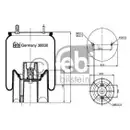 FEBI BILSTEIN 38830 Luftfederbalg