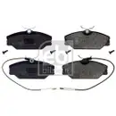 FEBI BILSTEIN 16381 Bremsbelagsatz für RENAULT