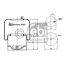 FEBI BILSTEIN 38322 Luftfederbalg
