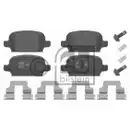 FEBI BILSTEIN 16626 Bremsbelagsatz für OPEL