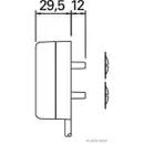 Seitenmarkierungsleuchte Herth+buss Elparts 82710350 für Man Beidseitig