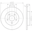 TEXTAR 92133703 Bremsscheiben 2 Stück FORD