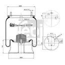 FEBI BILSTEIN 40256 Luftfederbalg