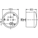 HELLA 2BN 964 169-051 Heckl. 122mm Halogen