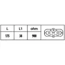 HELLA 6PU 009 146-501 Impulsgeber, Kurbelwelle