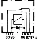 HELLA 4RD 007 794-047 Relais, Arbeitsstrom 12V