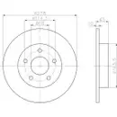 TEXTAR 92125703 Bremsscheiben 2 Stück NISSAN