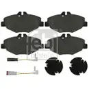 FEBI BILSTEIN 16452 Bremsbelagsatz für MERCEDES-BENZ