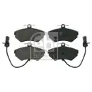 FEBI BILSTEIN 16340 Bremsbelagsatz für VW, AUDI, SEAT