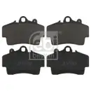 FEBI BILSTEIN 16759 Bremsbelagsatz für PORSCHE